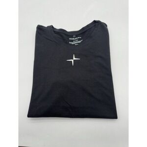 Black T-Shirt - Men's Medium Polestar Vehicle Logo Sustainable‎ Nimbus